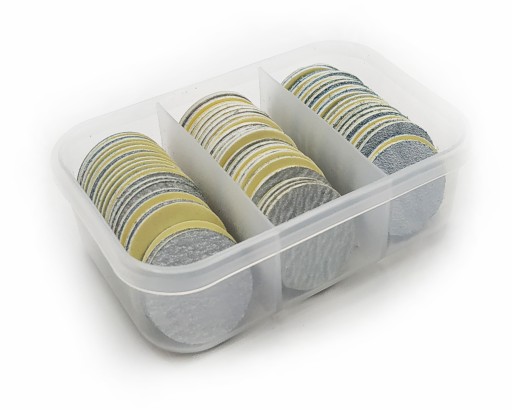 PODODISC ZESTAW NAKŁADEK NA DYSK 75 szt - #80/#150/#240 - L 25mm ZEBRA