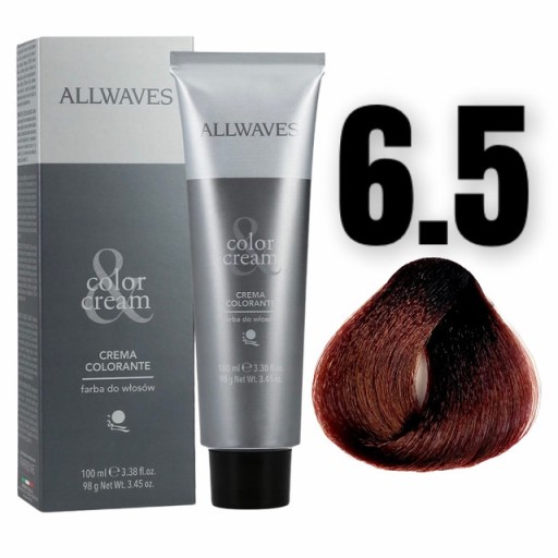 ALLWAVES Color Cream 6.5 100ml farba do włosów