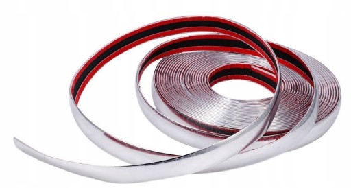 LISTWA OZDOBNA TAŚMA CHROM CHROMOWANA 30 mm 3 cm