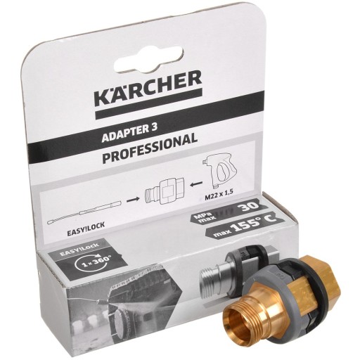 Adapter 3 Easy Lock lanca Karcher Pistolet M22