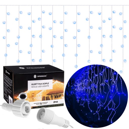 LAMPKI SOPLE 500 LED ZEWNĘTRZNE STAŁE FUNKCJE IP44