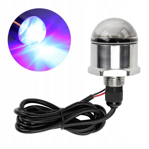 LAMPKA PODWODNA LED ŚWIATŁA PODWODNE DO ŁODZI IP68 10 W 12V