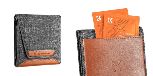 Etui pokrowiec na 3 FILTRY do 62mm wodoodporny PREMIUM K&F Concept