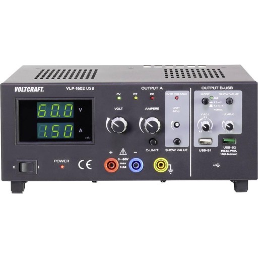 Zasilacz laboratoryjny VOLTCRAFT VLP-1602 USB