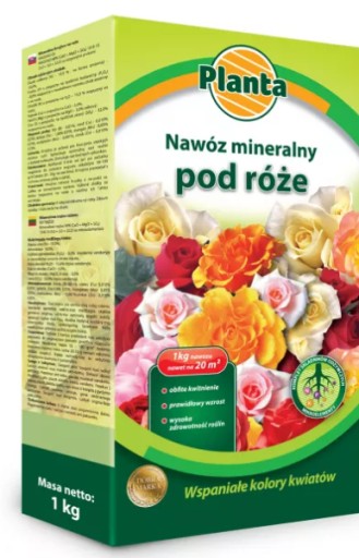 NAWÓZ MINERALNY POD RÓŻE 1kg Planta