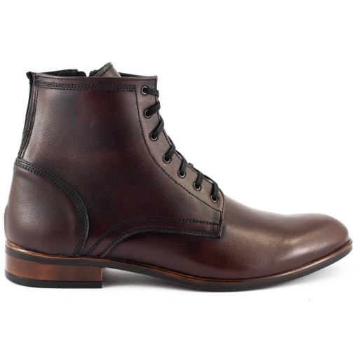 BUTY MĘSKIE SZTYBLETY ZIMOWE SKÓRA 287 KABIR 40