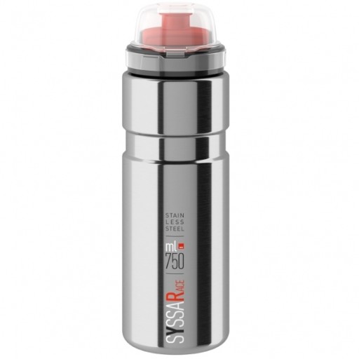 Bidon Elite Syssa Race 750ml srebrny