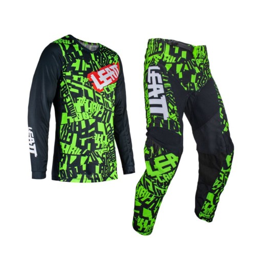 LEATT ZESTAW KOSZULKA + SPODNIE MOTO RIDE KIT 3.5 LIME ROZMIAR M