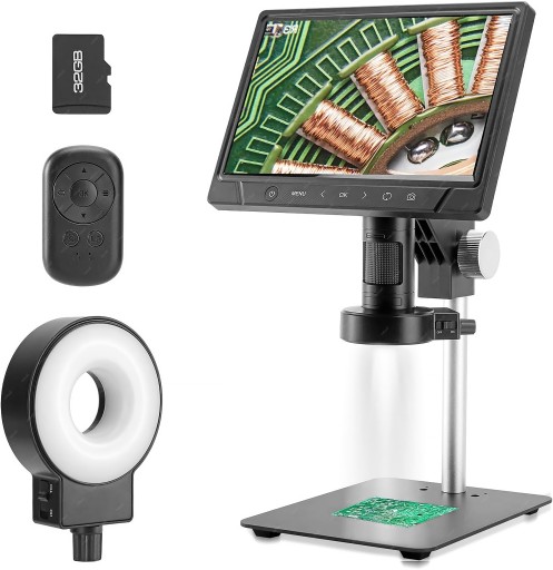 MIKROSKOP CYFROWY INSKAM 351-C +KAMERA 12MPix HD +MONITOR LCD 10.1