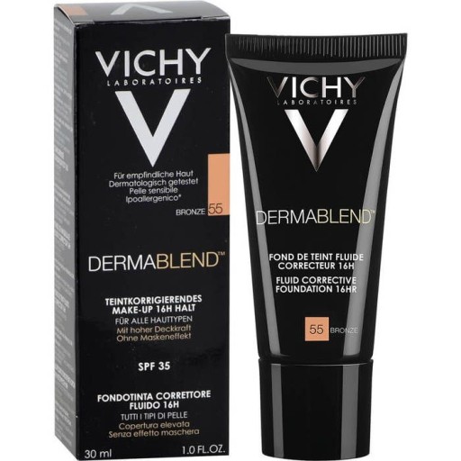 VICHY DERMABLEND FLUID 55 BRONZE 16H 30 ml.