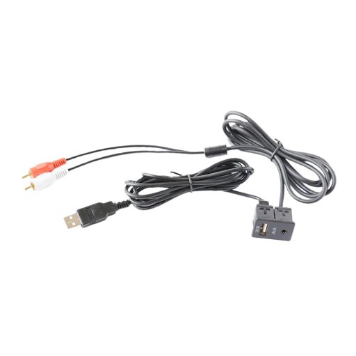 Car Audio 3,5 mm przedłużacz USB / Aux 2RCA Base