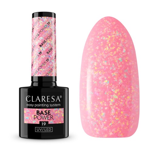 CLARESA Baza hybrydowa do paznokci POWER BASE 19 5g