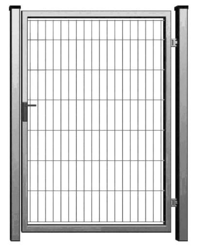FURTKA OGRODZENIOWA - PANELOWA 2D 1,50 M OCYNK