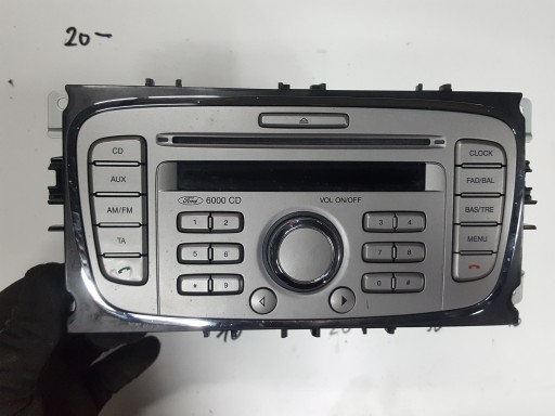 FORD MONDEO MK4 07r- RADIO CD RADIOODTWARZACZ
