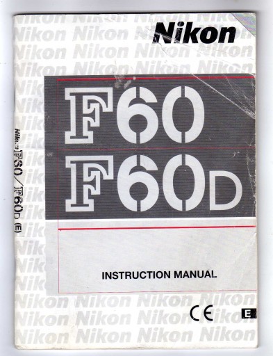 NIKON F60 F60D INSTRUKCJA