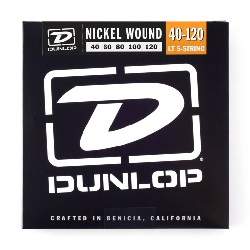 Struny Dunlop Nickel Plated Bass 5 40-120 DBN40120