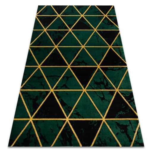 STYLOWY DYWAN 80x150 cm butelkowa zieleń #AF496