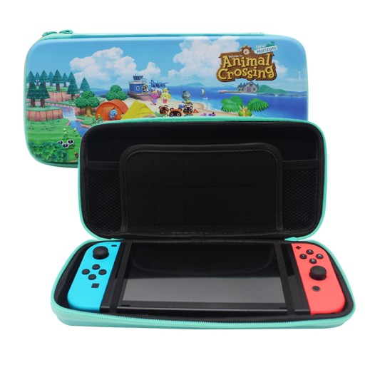 Pojemne etui case pokrowiec NS Switch/ NS OLED Animal Crossing New Horizons