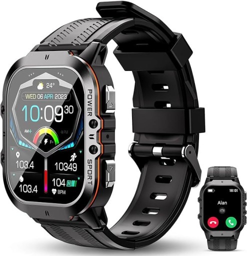 SMARTWATCH OUKITEL BT20 AMOLED 1,96'' BLUETOOTH IP68/69 ANDROID / iOS