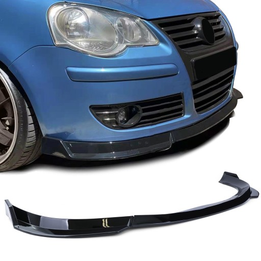 DOKŁADKA SPOILER SPLITTER VW POLO 9N3 05-09 BLACK