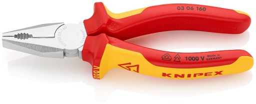 KNIPEX Kombinerki uniwersalne izolowane VDE 1000V