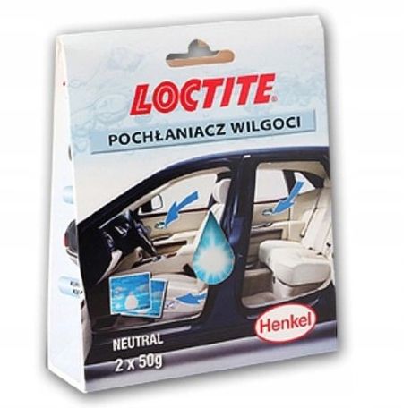 LOCTITE POCHŁANIACZ ABSORBENT WILGOCI 2X50G