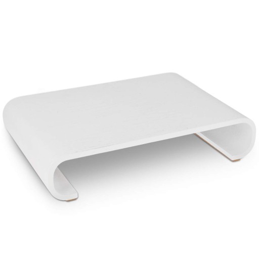 DREWNIANA PODSTAWKA POD MONITOR LAPTOP PÓŁKA