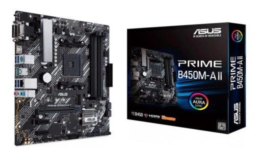ASUS Prime B450M-A II Mainboard Sockel AM4