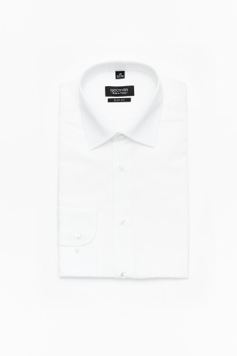 KOSZULA VERSONE 9001 SLIM FIT BIAŁA 188/194 42