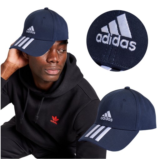 CZAPKA Z DASZKIEM BEJSBOLÓWKA ADIDAS TREFOIL