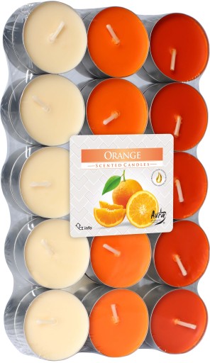 PODGRZEWACZE TEALIGHT ŚWIECZKI ZAPACHOWE 30SZT Pom