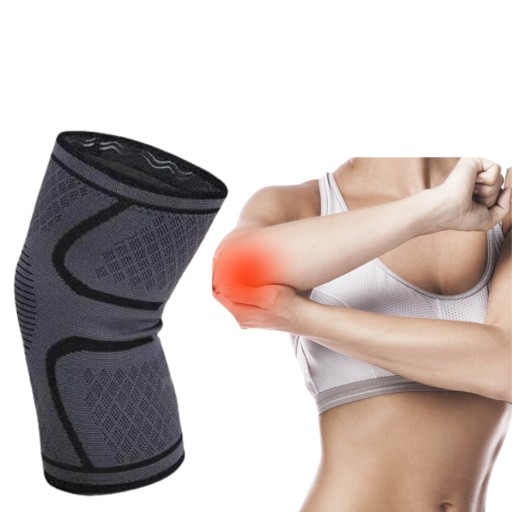 DrFit Opaska na łokieć tenisisty stabilizator M
