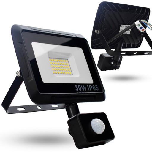 LAMPA LED REFLEKTOR Z CZUJNIKIEM RUCHU ZMIERZCHU