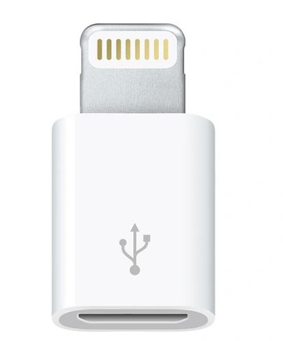 PRZEJŚCIÓWKA LIGHTNING NA MICRO USB IPHONE ADAPTER
