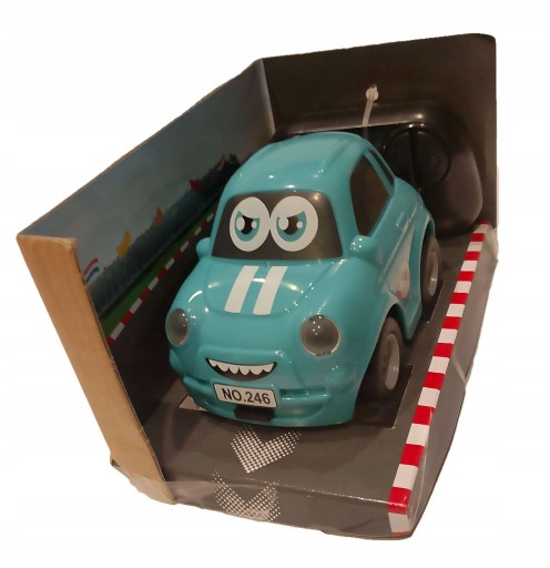 Auto zdalnie sterowane RC Racing Car światło dźwięk baterie w zestawie