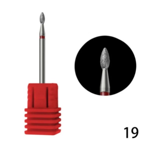 1Pc Diamond Nail Drill Bit Milling Cutter For Cuticle Clean Gel Overflow