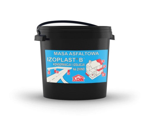 IZOPLAST B izolacja na bazie rozpuszczalników 24kg