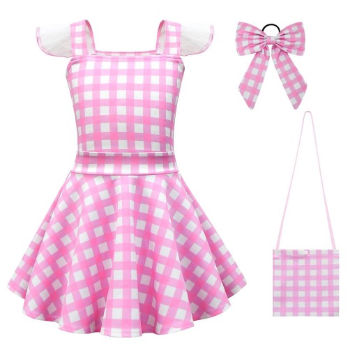 cosplay dziecięca Barbie Halter Kleid Tutu Rock B53-45