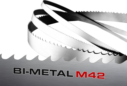 PIŁA TAŚMOWA BIMETALOWA DO METALU M42 27x0,9x3800 8/12