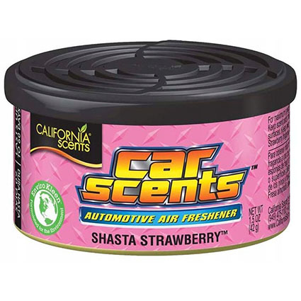 CALIFORNIA CAR SCENTS ZAPACH SHASTA STRAWBERRY
