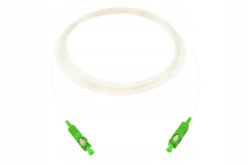 NIEWIDZIALNY światłowód, patchcord SC/APC LSZH 15M