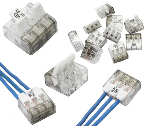 BEMKO SZYBKOZŁACZKA INSTALACYJNA LINKA 3x4mm 10szt