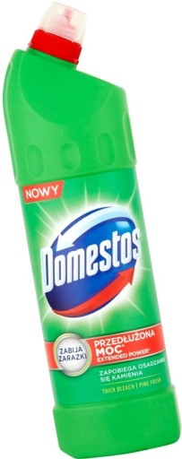 PŁYN DOMESTOS 1250ML ZIELONY CZYSZCZENIE WC