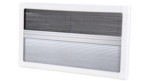 ROLETA WEWNĘTRZNA Z RAMĄ I MOSKITIERĄ DO OKIEN RW COMPACT 800x450mm CARBEST