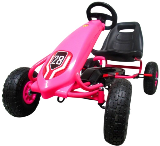 GOKART G4p NA PEDAŁA POMPOWANE KOŁA HAMULEC RĘCZNY