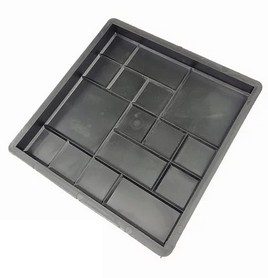 Forma kostka PŁYTKA CHODNIK 25x25x2,5 czekoladka