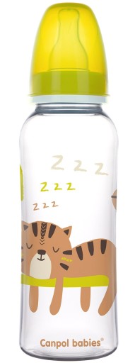 CANPOL BUTELKA WĄSKA 250 ml SMOCZEK 12M+ AFRICA