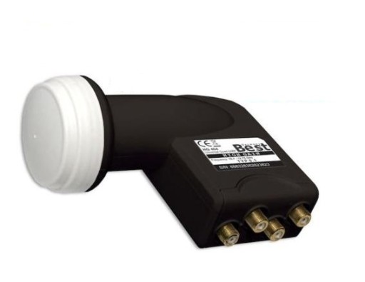Konwerter Quad BEST HG 404 Ultra Black 0,1dB