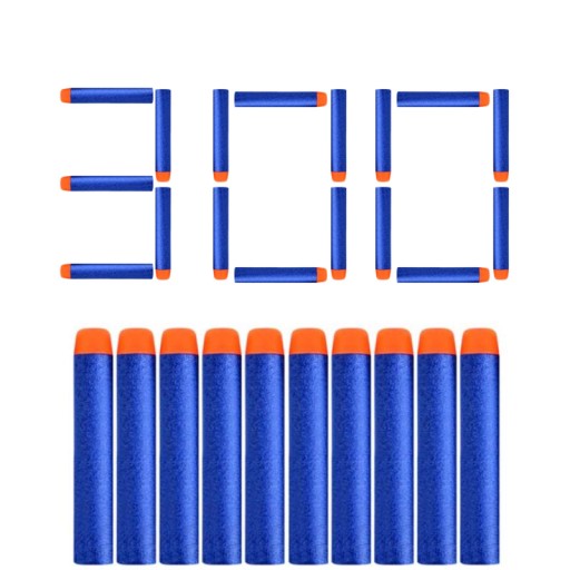 300 szt STRZAŁKI DO WYRZUTNI NERF ELITE N-STRIKE