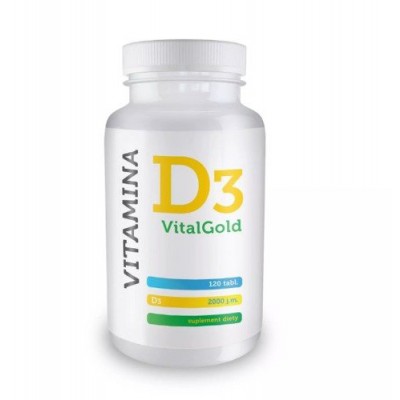 Vitamina D3 VitalGold - 120 tabletek